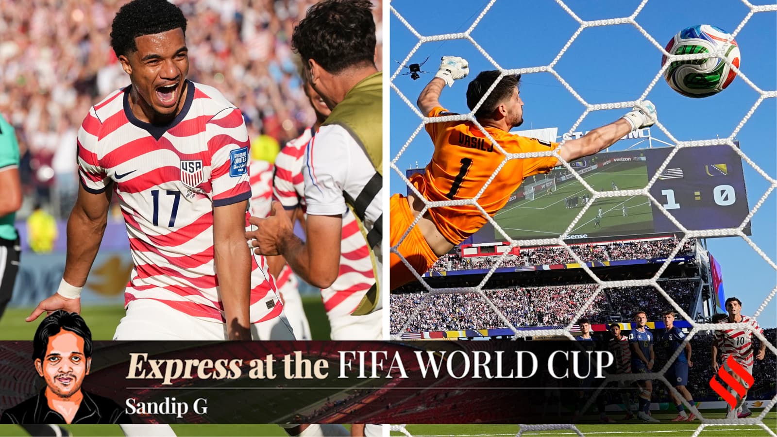 Malik Tillman Tequila Bends It Like Beckham Freekick Usa Vs Bosnia