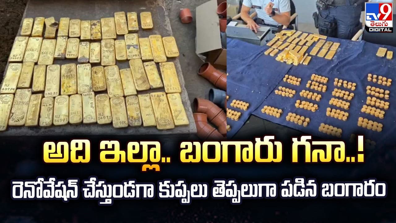 అది ఇల్లా.. బంగారు గనా..! రెనోవేషన్ చేస్తుండగా కుప్పలు తెప్పలుగా పడిన బంగారం
