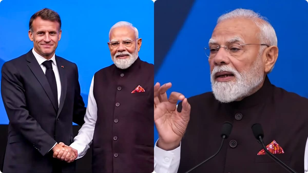 పారిస్ లో భారత్ ఇన్నోవేట్స్ -మ్యాక్రాన్ తో కలిసి మోడీ శ్రీకారం