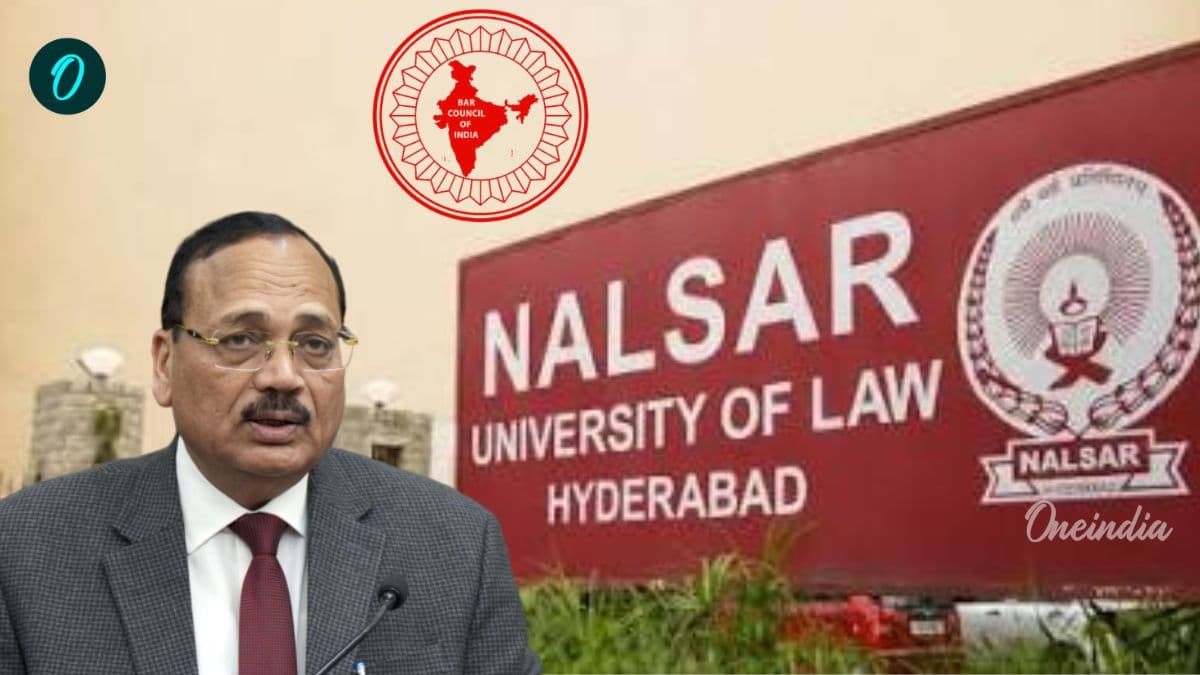 దిగొచ్చిన బార్ కౌన్సిల్ ఆఫ్ ఇండియా! నాల్సార్ వర్సిటీలో ఊహించని ట్విస్ట్