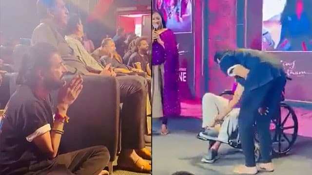 కింద కూర్చుని సింగీతం’పై గౌరవం చాటుకున్న నాగ్ అశ్విన్