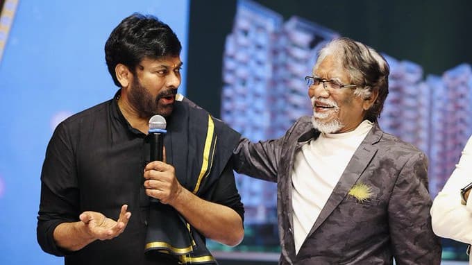 భారతీరాజా మృతిపై చిరంజీవి భావోద్వేగం