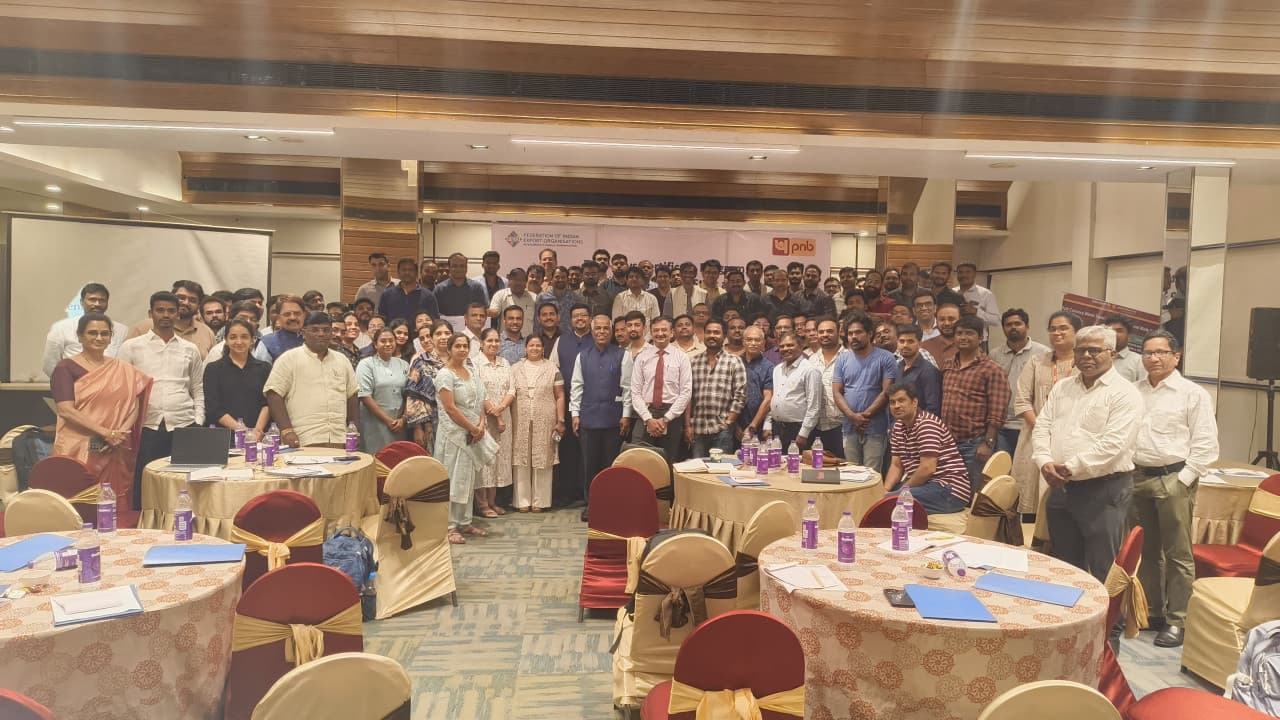 ఎగుమతి వ్యాపారంపై హైదరాబాద్ లో రెండు రోజుల శిక్షణా కార్యక్రమం