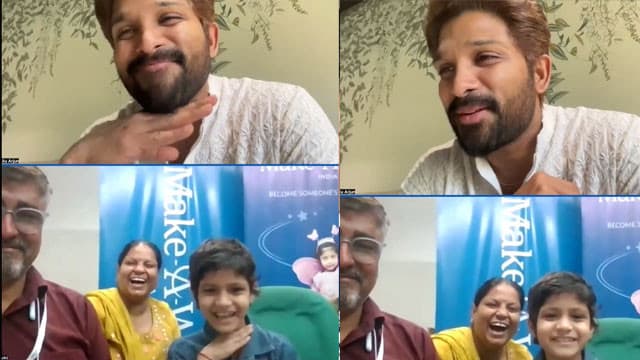 రియల్ లైఫ్ హీరో అల్లు అర్జున్.. క్యాన్సర్ తో పోరాడుతున్న ఎనిమిదేళ్ల చిన్నారి కోసం స్పెషల్ గిఫ్ట్