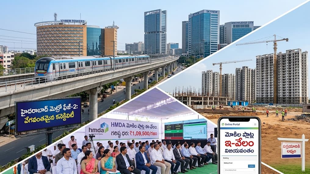 హైదరాబాద్ రియల్ ఎస్టేట్.. కొనసాగుతున్న జోరు