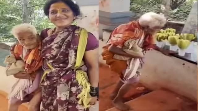 తిరుమలకు మెట్లెక్కి వెళ్లిన 116 ఏళ్ల బామ్మ.. ఇదిగో వీడియో