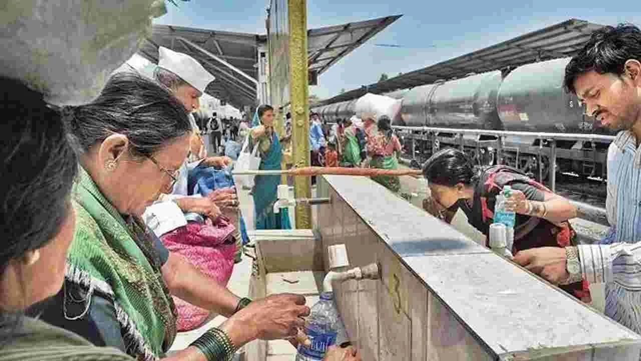 రైల్వేస్టేషన్లలోని తాగునీటిలో ఈ-కోలి
