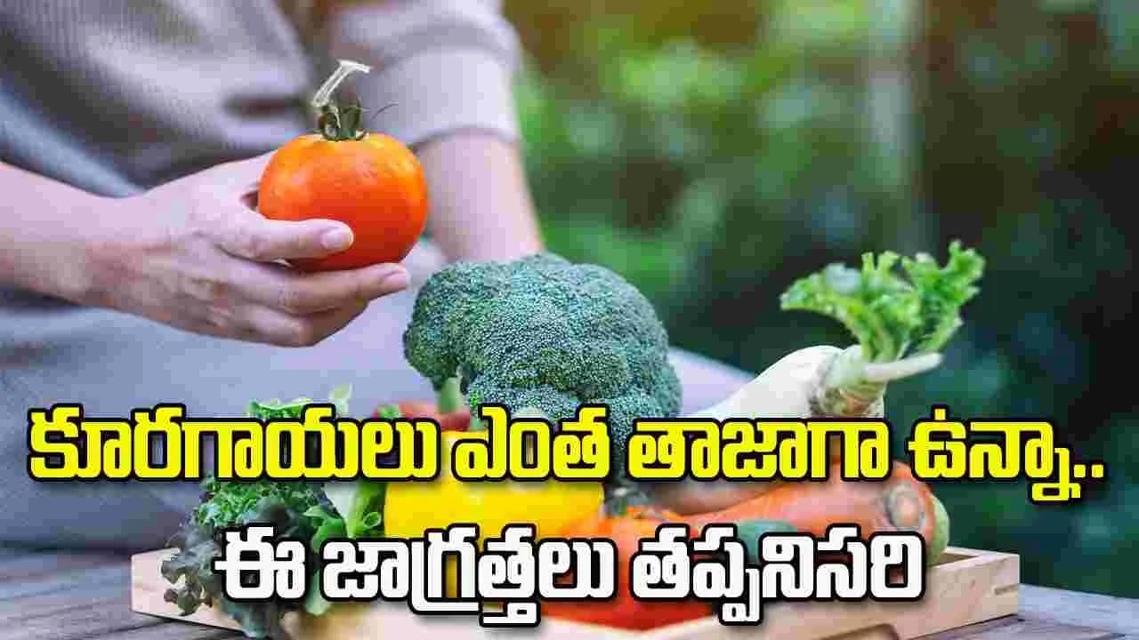 కూరగాయలు ఎంత తాజాగా కనిపించినా.. ఈ జాగ్రత్తలు తప్పనిసరి