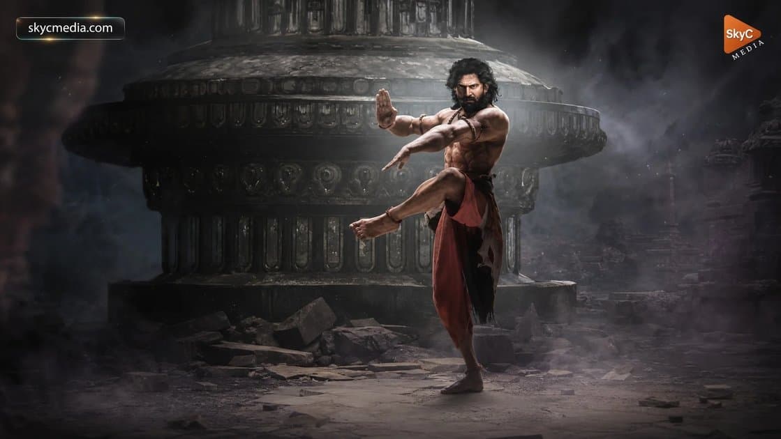 ప్రభాస్ డార్లింగ్ లుక్ బాహుబలి యానిమేషన్ తో గ్లోబల్ స్టేజ్ పై వైరల్ పోస్టర్
