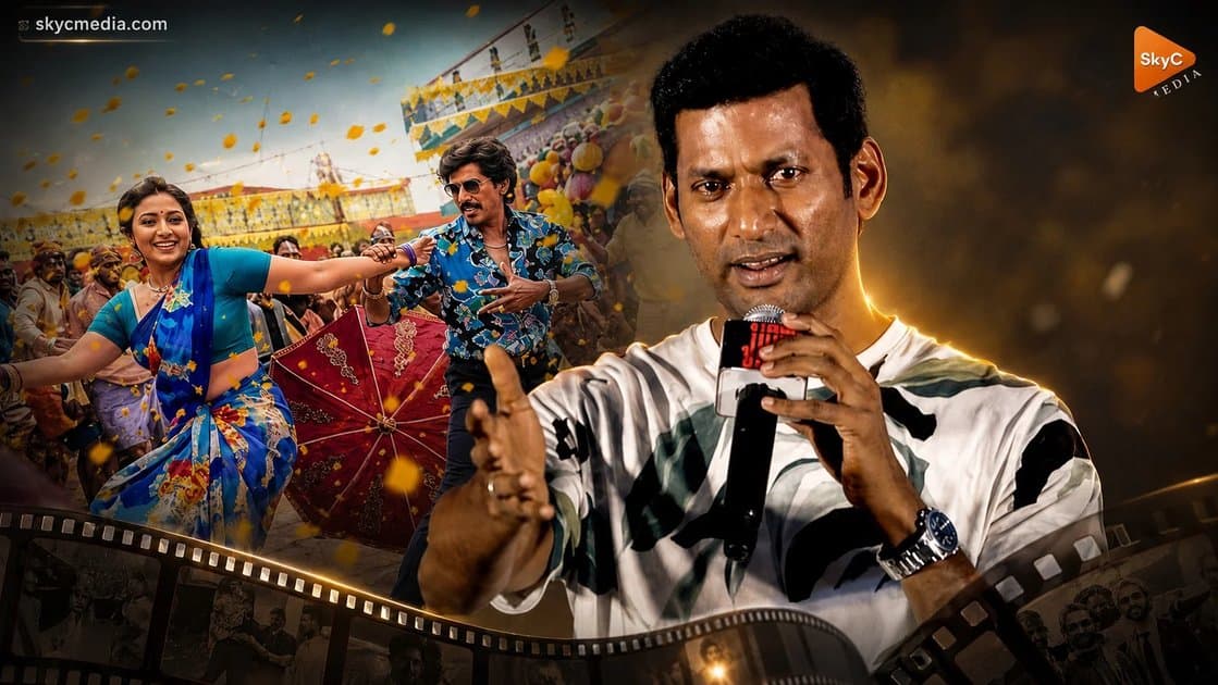 మకుటం సినిమాతో ముప్పై ఏళ్ల కల నిజం చేసుకున్న విశాల్