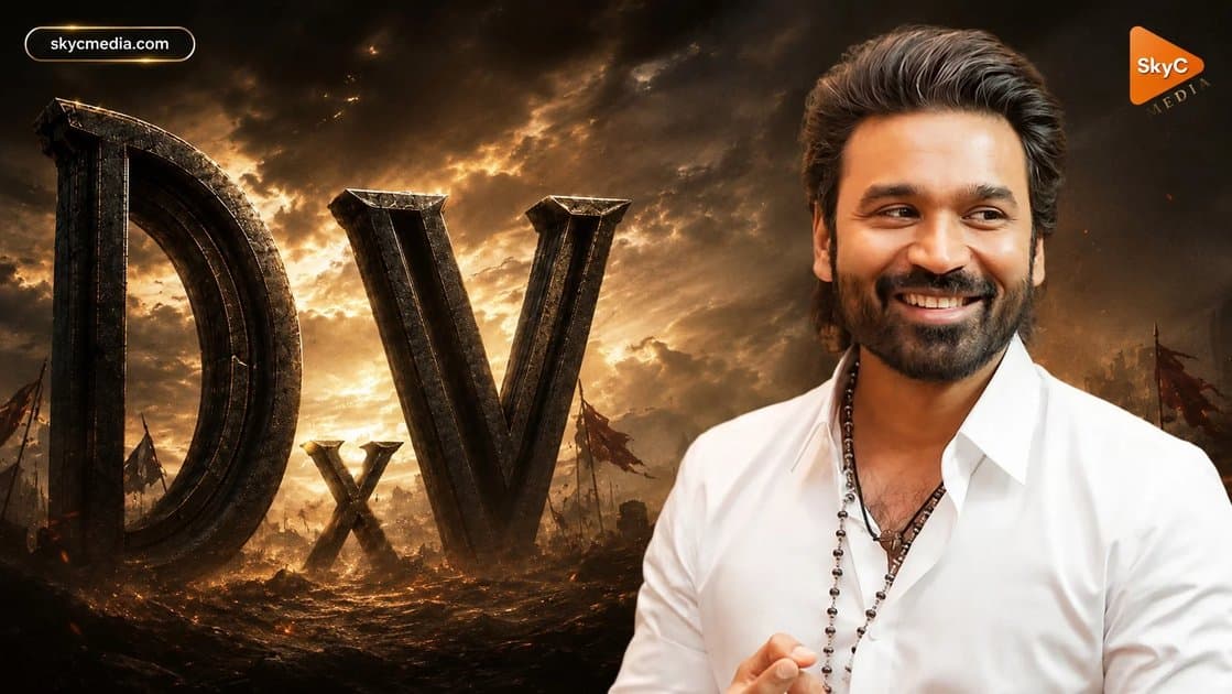 డీఎక్స్ వీ’ పోస్టర్ తో సోషల్ మీడియాలో సెన్సేషన్ సృష్టించిన ధనుష్
