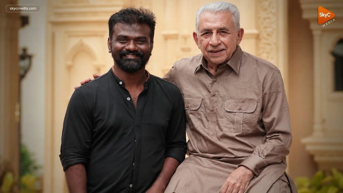 ధనుష్ ,రాజ్ కుమార్ పెరియసామి 'ఓఎం' సినిమాలో నసీరుద్దీన్ షా కీలక పాత్ర