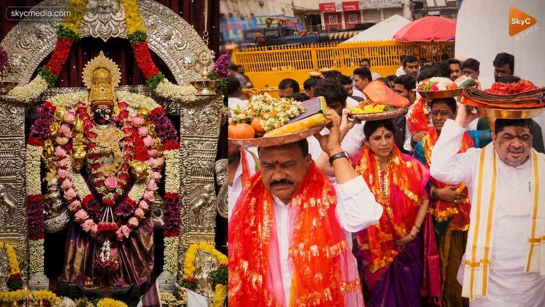 లాల్ దర్వాజా బోనాలు.. సెలబ్రిటీల సందడి