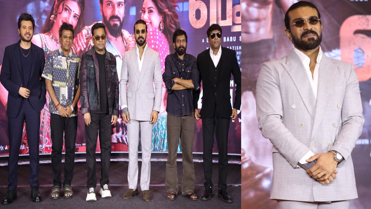 చెన్నైలో రామ్ చరణ్ పెద్ది’ గ్రాండ్ ఈవెంట్.. ఫొటోలు వైరల్