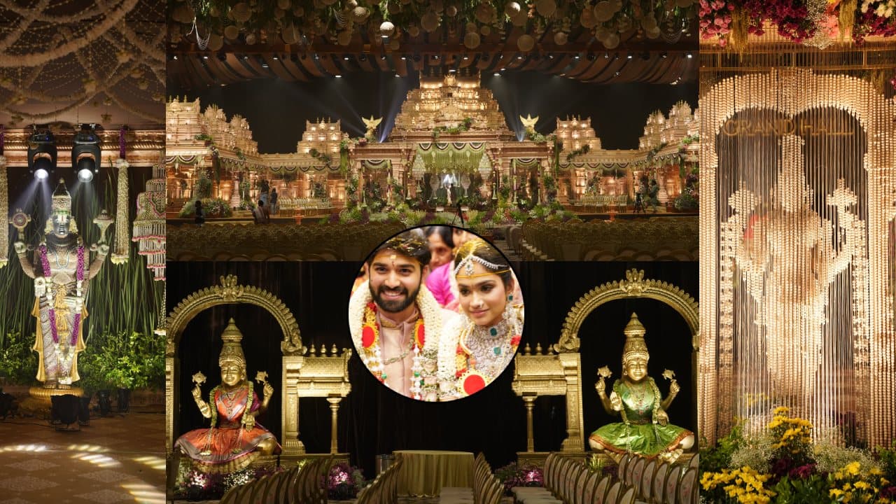 బండ్ల గణేష్ కూతురు పెళ్లి.. పెళ్లి మండపం చూశారా..? బాహుబలి రేంజ్ లో సెట్స్ వేసి