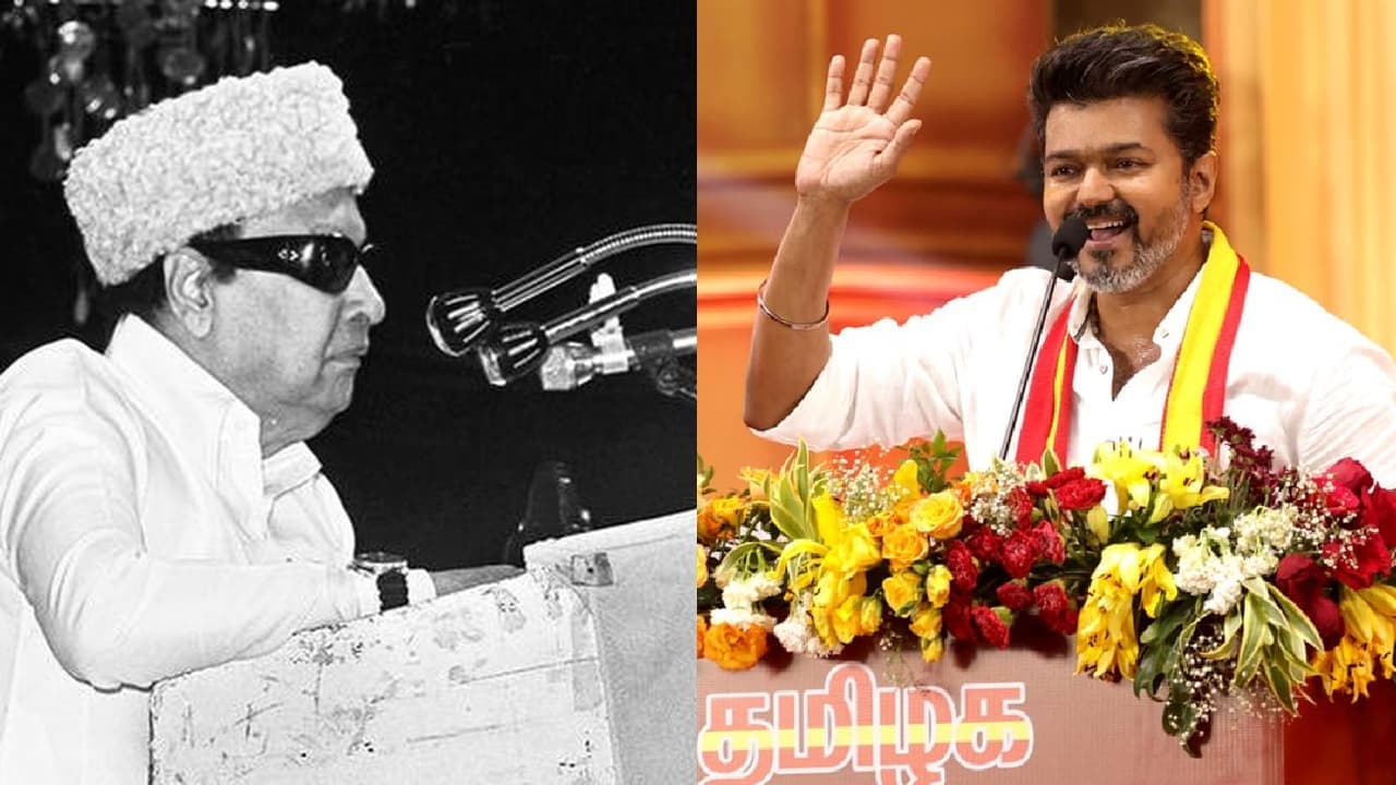 పై విజయ్ దళపతి సంచలన కామెంట్స్, ఫస్ట్ స్పీచ్ తోనే పొలిటికల్ హీట్