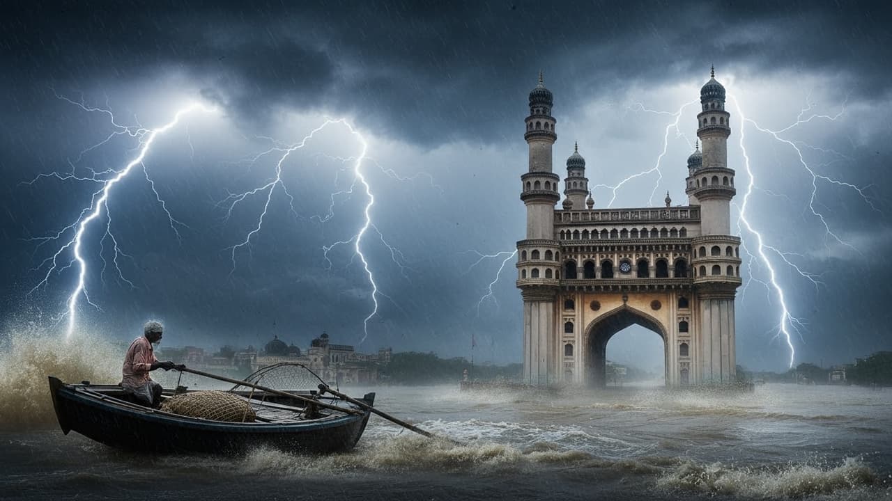 ఇక కుండపోత వానలే... తెలుగు రాష్ట్రాల్లో అతలాకుతలమే