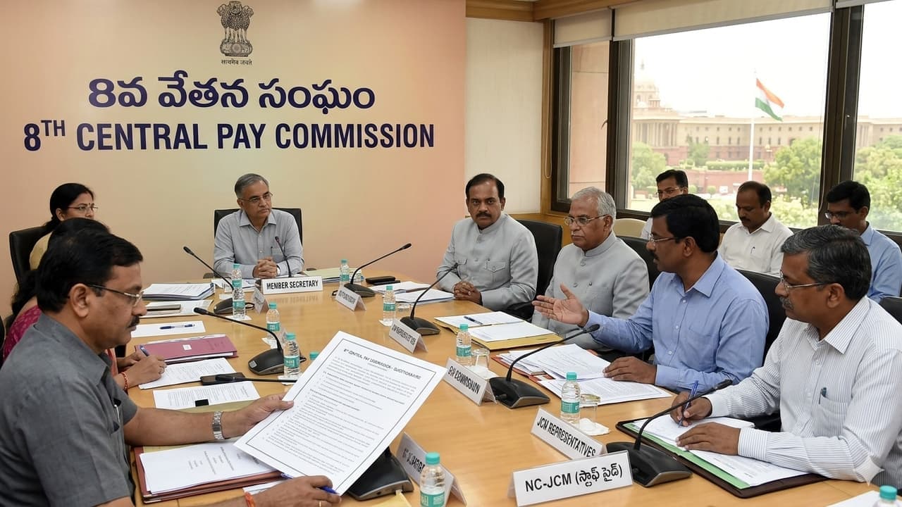 ఉద్యోగులకు పండగేనా? 8వ వేతన సంఘంపై అదిరిపోయే అప్ డేట్
