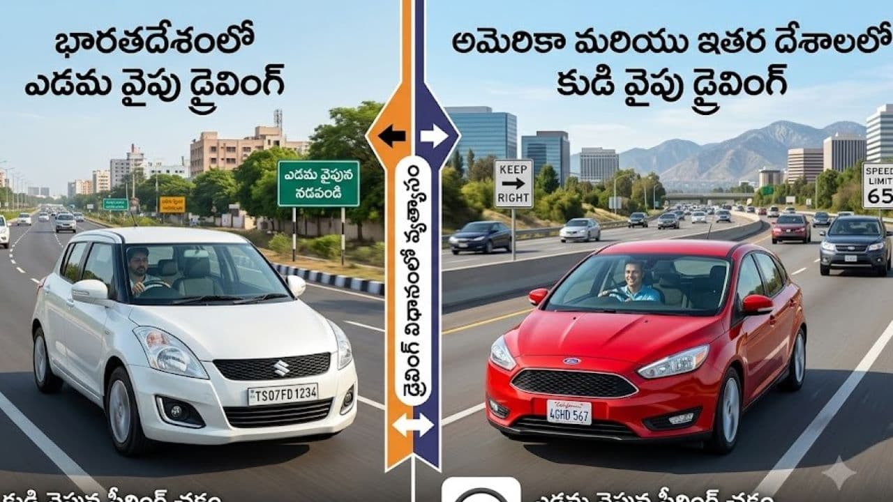 ఇండియాలో ఎడమవైపు, ఇతర దేశాల్లో కుడివైపు డ్రైవింగ్ ఎందుకు? ఇంట్రెస్టింగ్ స్టోరీ