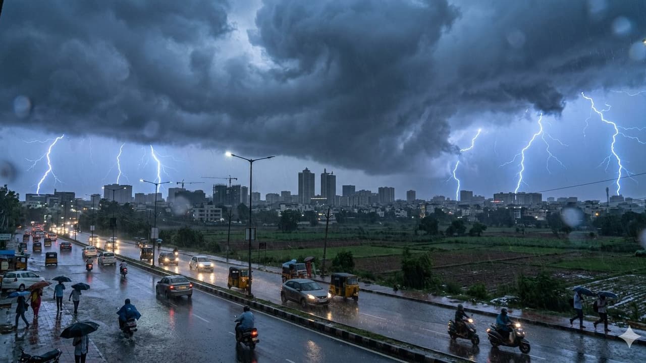 ద్రోణి ఎఫెక్ట్ తో రాబోయే వారం రోజులు వానలే వానలు.. ఈ ప్రాంతాలకు ఎల్లో అలర్ట్