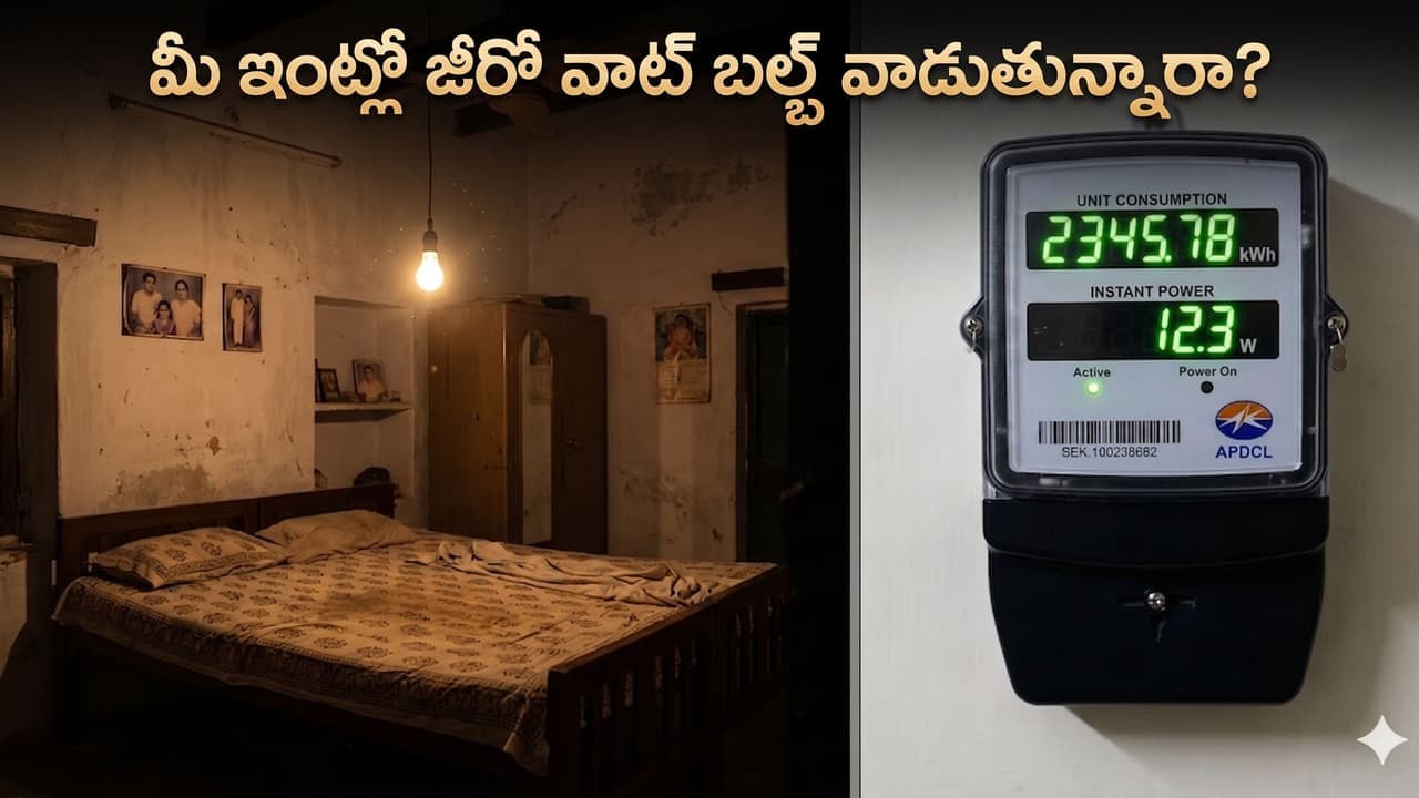 జీరో వాట్ బల్బ్ వేస్తే కరెంట్ బిల్లు రాదా? అసలు కథేంటో తెలిస్తే మైండ్ బ్లాక్ అవ్వాల్సిందే