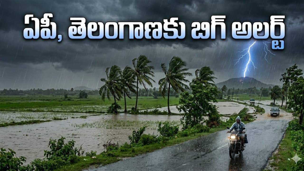 ద్రోణి, ఉపరితల ఆవర్తనం ఎఫెక్ట్.. 6 రోజులు భారీ వర్షాలు.. ఆ జిల్లాల ప్రజలు జాగ్రత్త