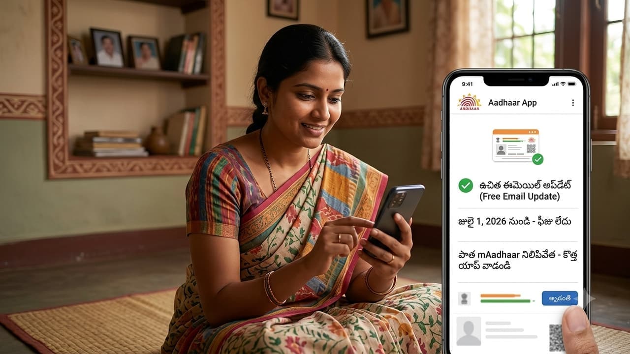 ఆధార్ యూజర్లకు గుడ్ న్యూస్.. జూలై 1 నుంచి ఫ్రీ అప్ డేట్.. కొత్త యాప్ లో సూపర్