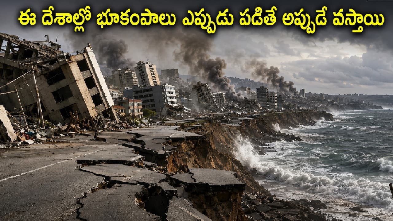 భూకంపాలు ఎప్పుడుపడితే అప్పుడు వచ్చే కంట్రీలు ఇవే.. ఈ దేశాలకు వెళ్లినప్పుడు జాగ్రత్త