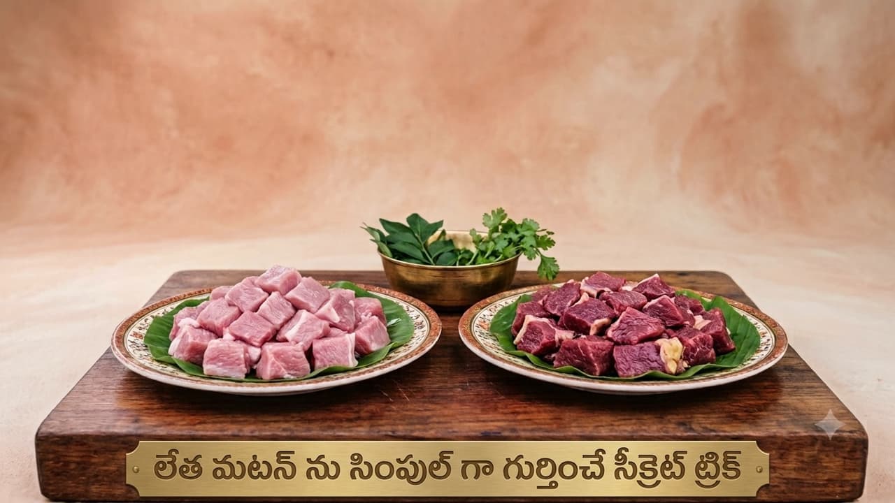 లేత మటన్ ముదురు మటన్.. ముక్కను చూడగానే కనిపెట్టేయండిలా