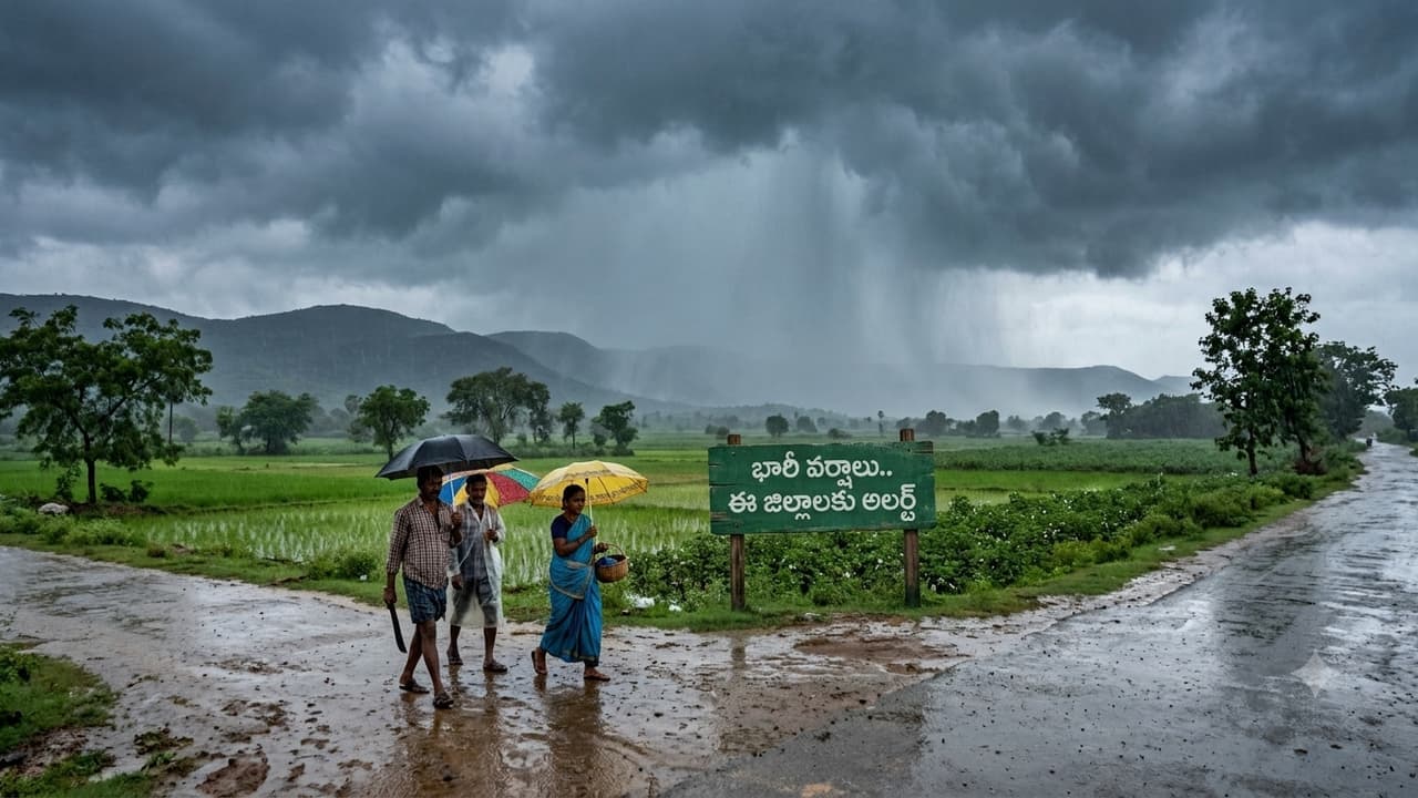 హైదరాబాద్ తో పాటు ఈ ప్రాంతాల్లో కుండపోత వానలు.. 14 జిల్లాలకు వాతావరణ శాఖ ఎల్లో అలర్ట్