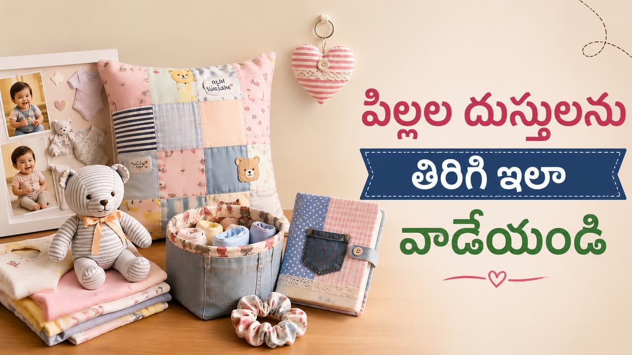 పిల్లల బట్టలు పొట్టిగయ్యాయని పారేస్తున్నారా? ఇలా వాడేయండి