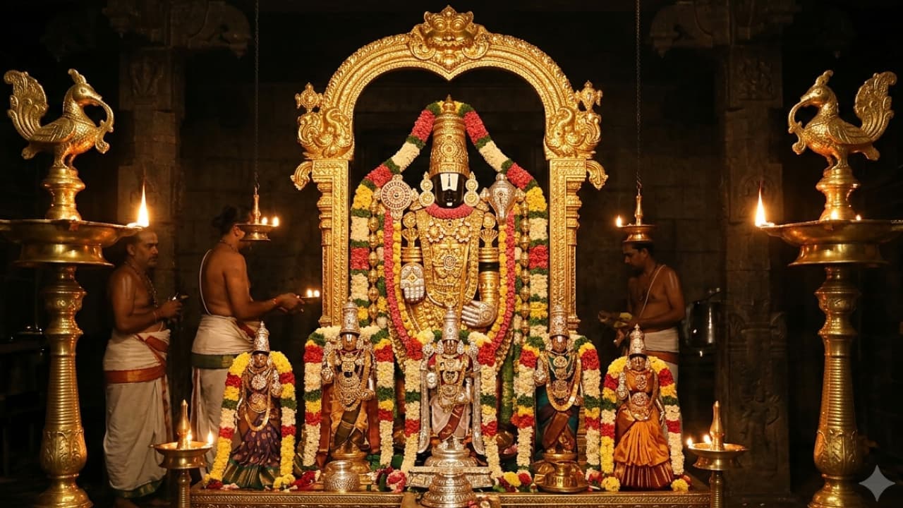 తిరుమల గర్భగుడిలో శ్రీవారి మూలవిరాటే కాదు ఇంకాా ఏమేం ఉంటాయో తెలుసా? వీటిని కూడా దర్శించుకుంటే పుణ్యఫలం