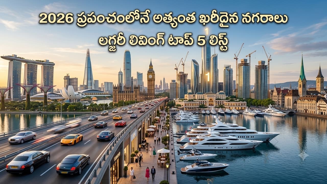 లగ్జరీ లైఫ్ కు కేరాఫ్.. ప్రపంచంలోనే అత్యంత కాస్ట్ లీ టాప్ 5 సిటీస్ ఇవే