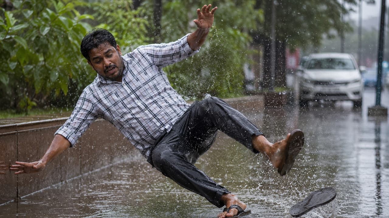వర్షాకాలంలో చెప్పులు జారుతున్నాయా? ఇలా చేస్తే జారదు