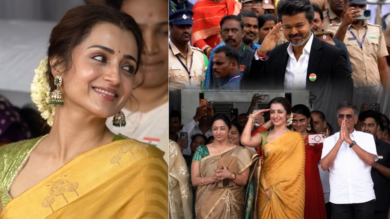 సీఎం విజయ్ కు సెల్యూట్ చేసిన త్రిష, స్వాతంత్య్ర దినోత్సవ వేడుకల్లో హీరోయిన్ ఫోటోలు వైరల్