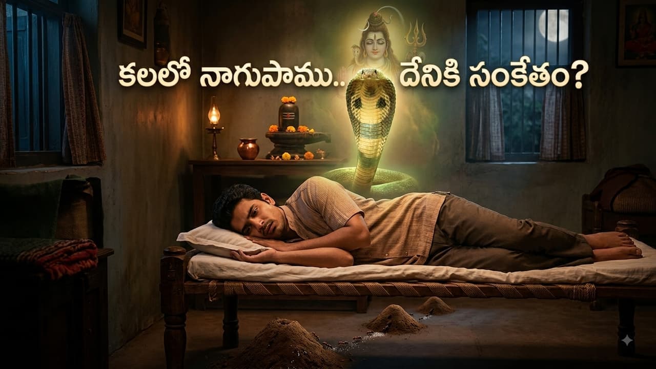 నాగుపాము కలలో కనిపిస్తే ఏమవుతుంది