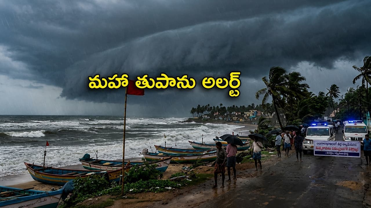 బంగాళాఖాతంలో తీవ్ర అల్పపీడనం.. మహా తుపానుగా మారుతోందా? ఈ ప్రాంతాలకు అలర్ట్