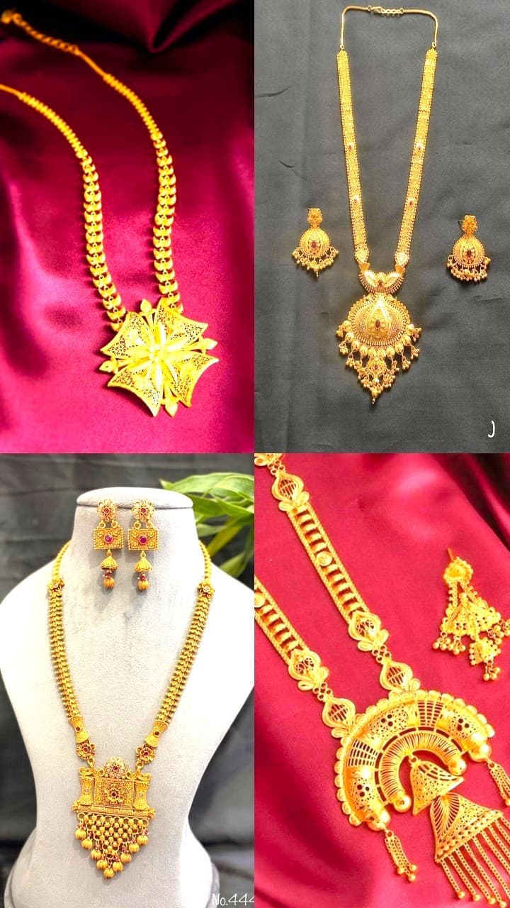 తులం బంగారంలో హారంలా కనిపించే నక్లెస్ డిజైన్లు,చూసేయండి
