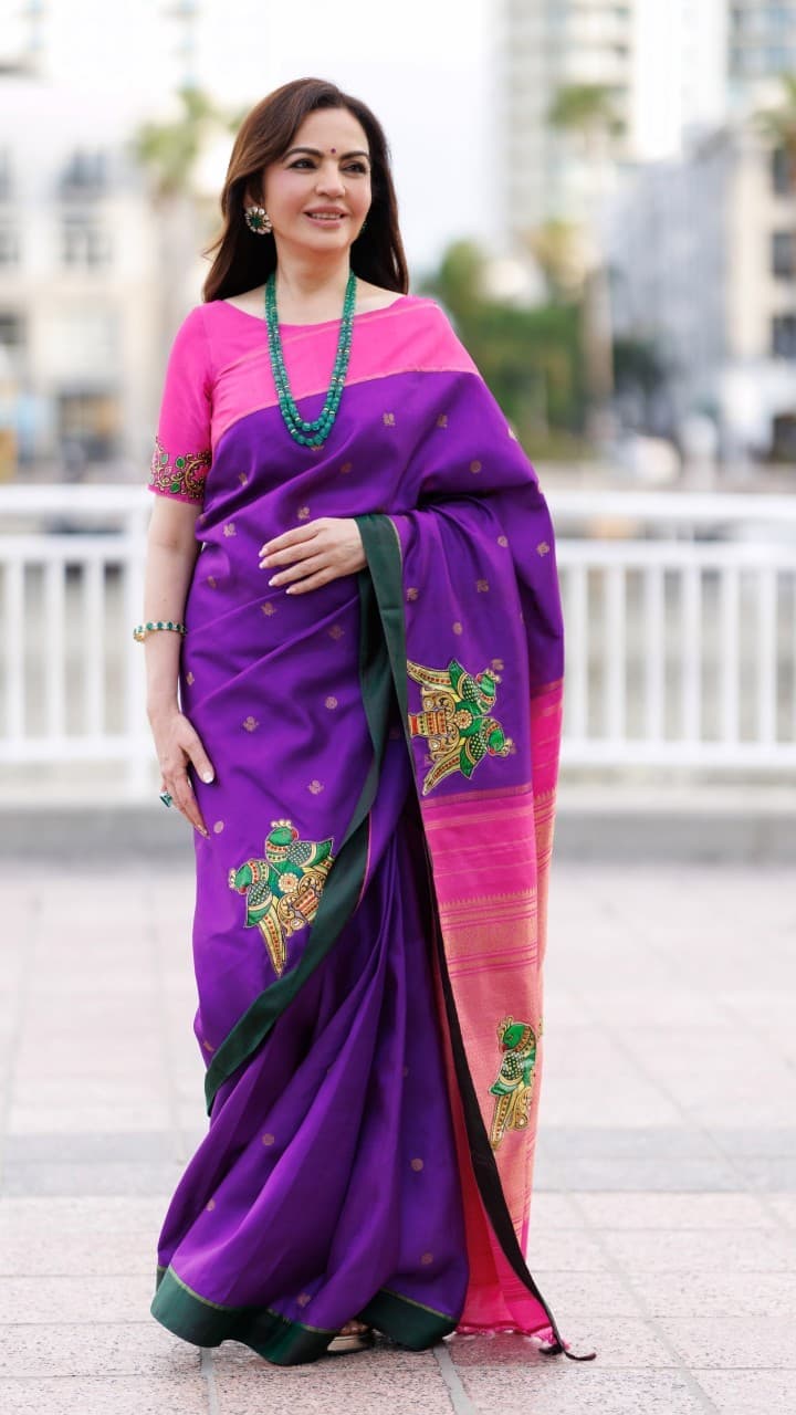 నీతా అంబానీ కట్టుకున్న చీరలు చూస్తే వావ్ అంటారు