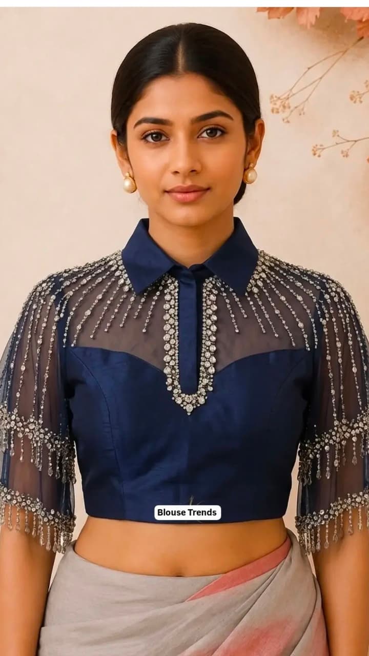 లేటెస్ట్ కాలర్ నెక్ మోడల్స్.. అందరి చూపు మీవైపే