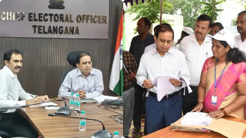 తెలంగాణ SIR: 74 లక్షల మందికి గుడ్ న్యూస్! తెలంగాణ SIR: 74 లక్షల మందికి గుడ్ న్యూస్!