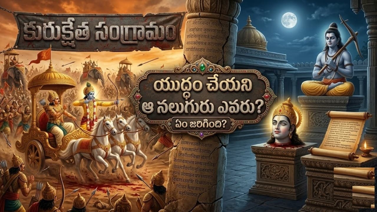 ఒంటి చెత్తో యుద్ధాన్ని మలుపు తిప్పే వీరులు.. మహాభారత కురుక్షేత్రానికి ఎందుకు దూరంగా ఉన్నారు