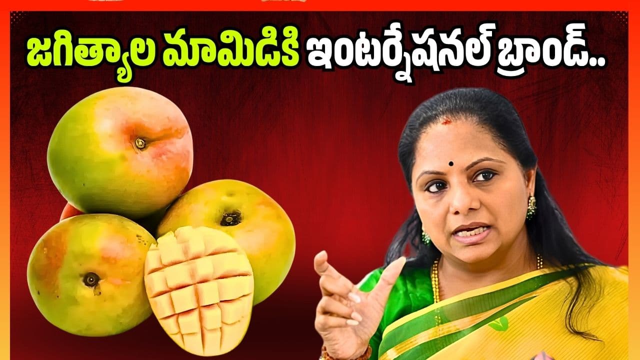 జగిత్యాల మామిడికి ఇంటర్నేషనల్ బ్రాండ్.. రైతు సదస్సులో కవిత కీలక వ్యాఖ్యలు