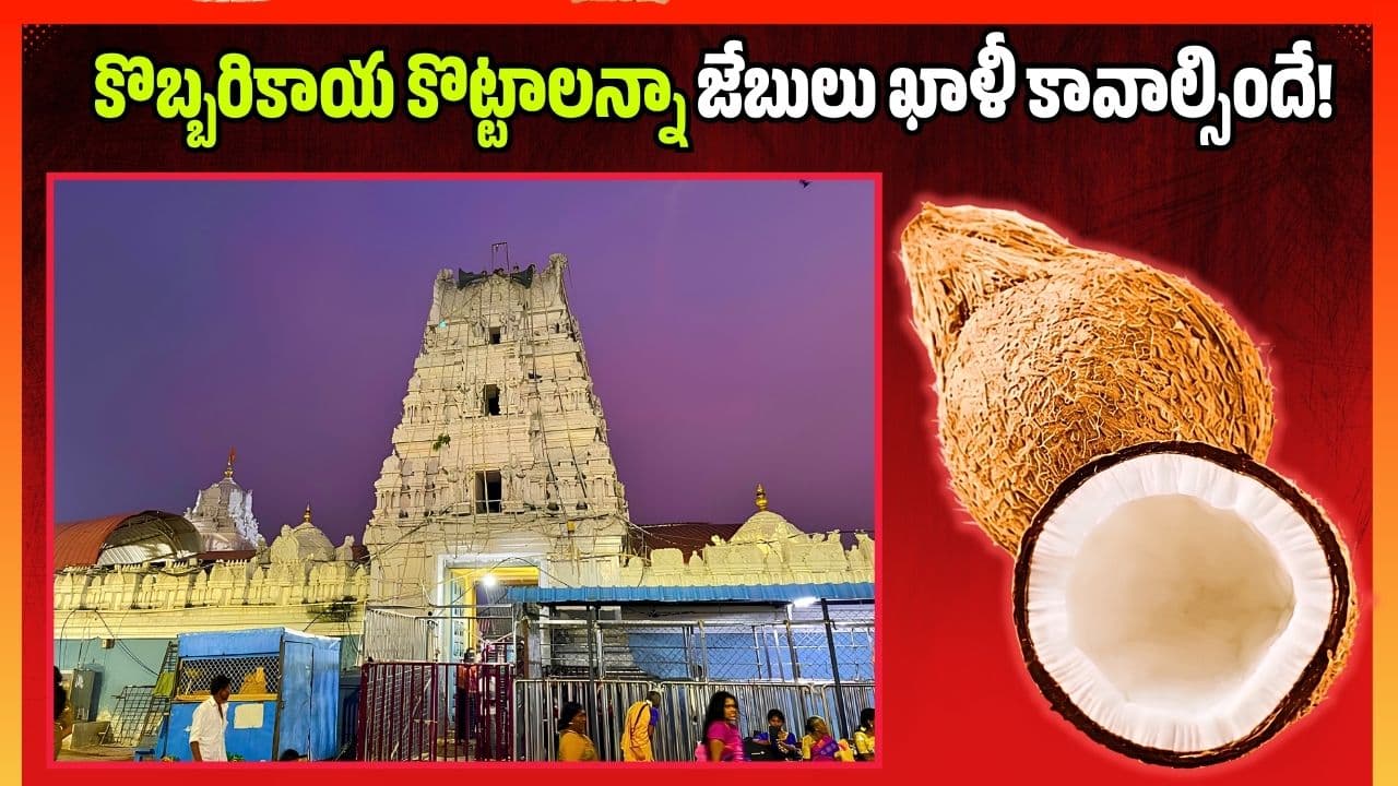రాజన్న క్షేత్రంలో నిలువు దోపిడీ.. కొబ్బరికాయ కొట్టాలన్నా జేబులు ఖాళీ కావాల్సిందే
