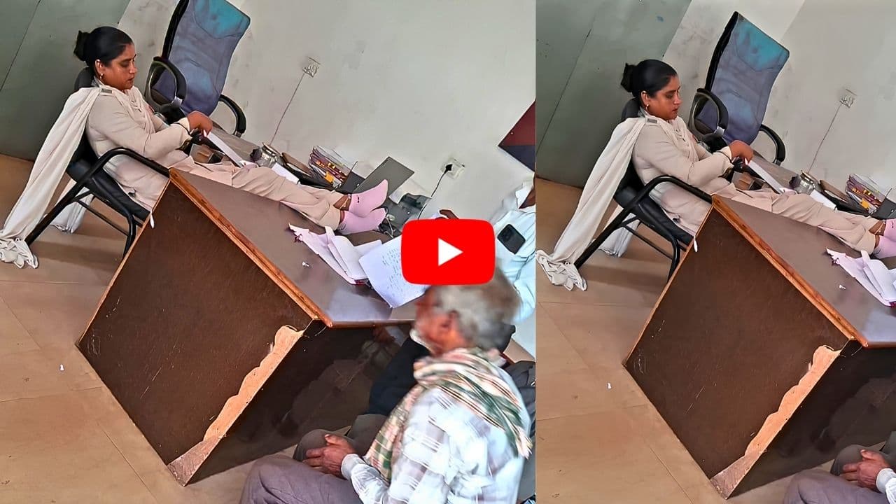 సోషల్ మీడియాను ఊపేస్తున్న ఫొటో.. ఆ కానిస్టేబుల్ చేసిన పని చూడండి