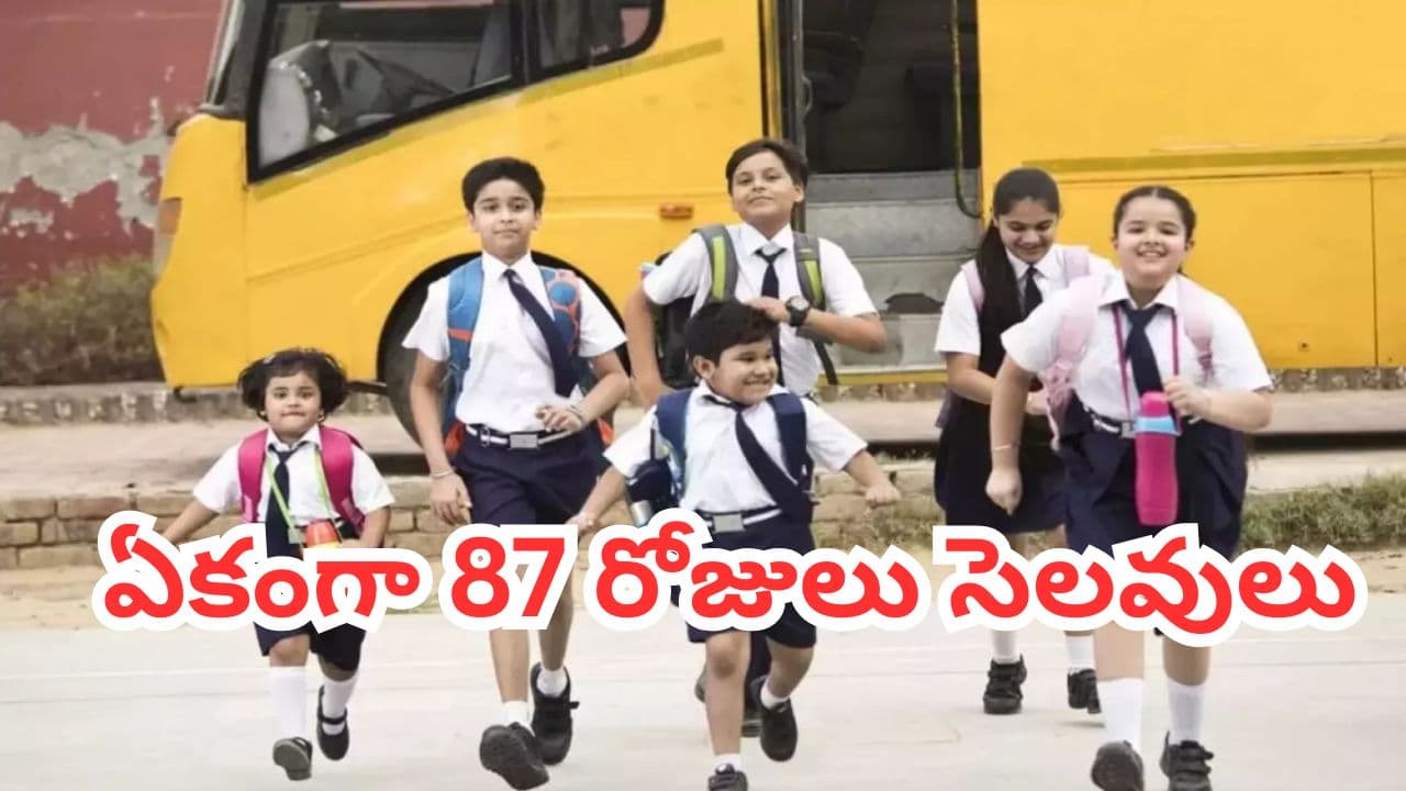 విద్యార్థులకు గుడ్ న్యూస్.. ఇప్పుడు ఏకంగా 87 రోజులు సెలవులు