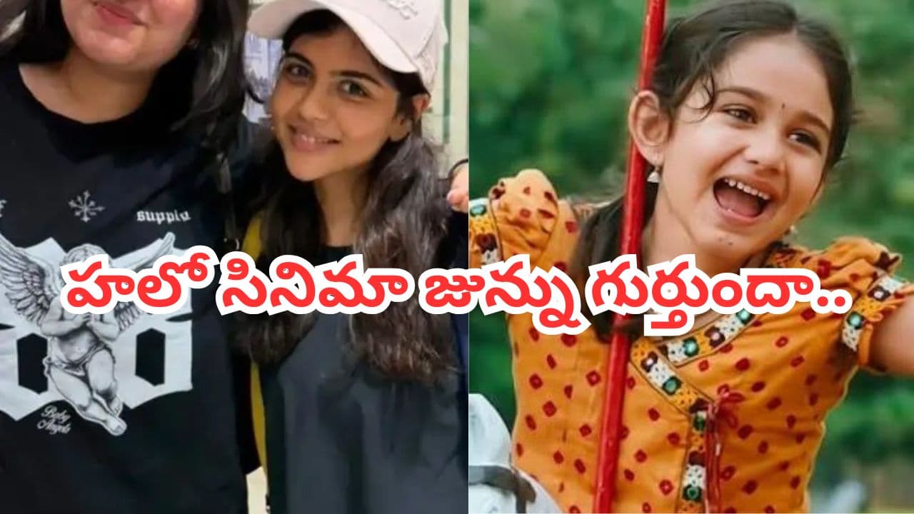 హలో సినిమా జున్ను గుర్తుందా.. ఇప్పుడు ఆ సినిమా హీరోయిన్ కన్నా పెద్దగా, ముద్దుగా మారిపోయిన పాప