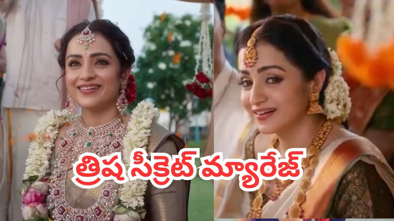 సీక్రెట్ గా పెళ్లి చేసుకున్న త్రిష.. నిజం ఇదే