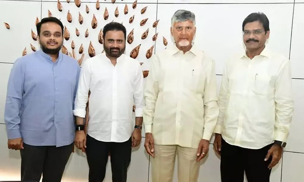నామినేషన్లు దాఖలు చేసిన కూటమి రాజ్యసభ అభ్యర్థులు