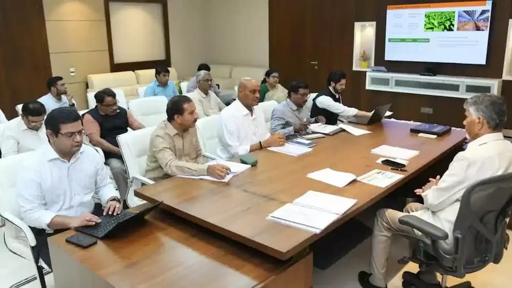 ఎల్ నినో పరిస్థితులపై సమీక్ష.. వ్యవసాయ శాఖకు సీఎం చంద్రబాబు ఆదేశాలు